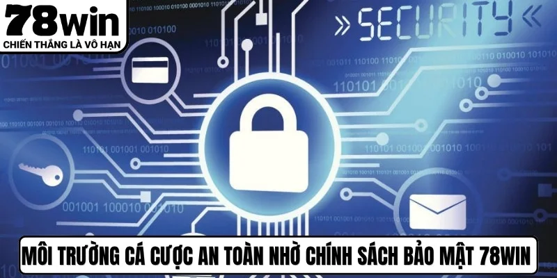 Môi trường cá cược an toàn nhờ chính sách bảo mật 78WIN chặt chẽ